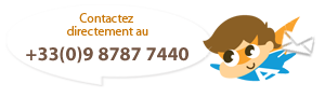 contactez au +33 9 87877445